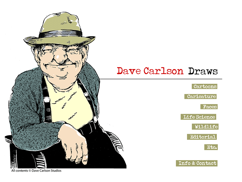 Charles Brown illustration